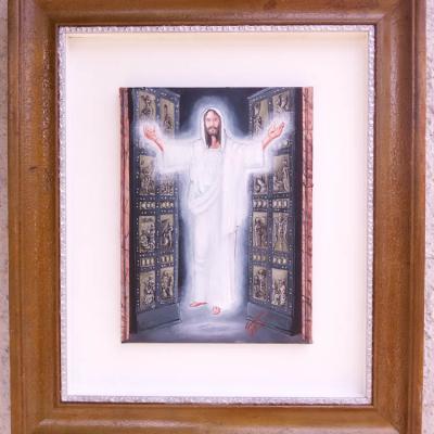Gesu E La Porta Di Misericirdia Vers 2 Coll. Privata 