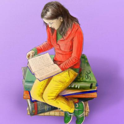 Disegno Lettrice