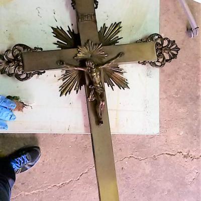 Pulitura E Lucidatura Croce Madonna Dei Monti 2