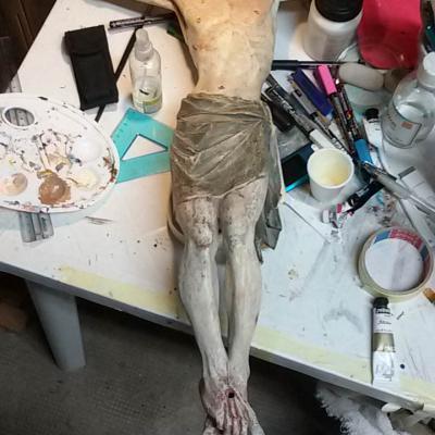 Restauro Crocifisso Migliarino 2018 1